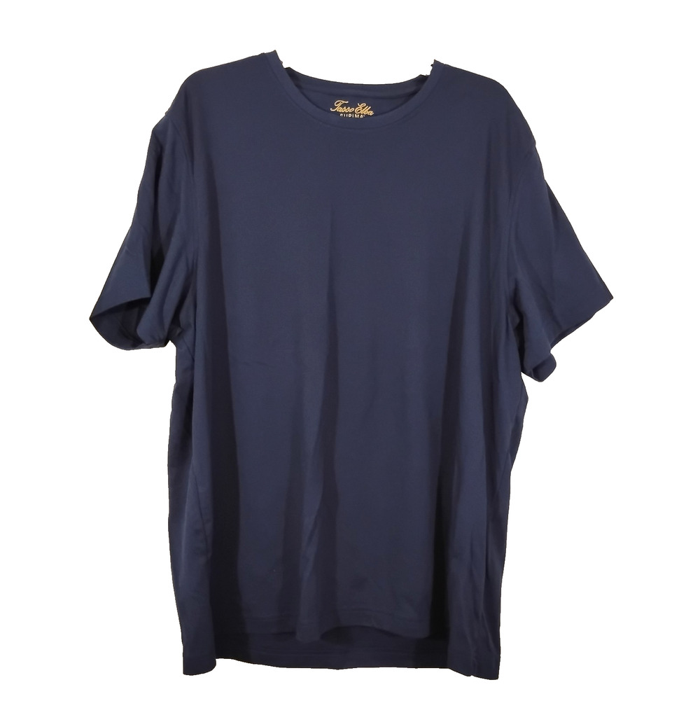 Tasso Elba Mens XXL Navy Blue T-shirt